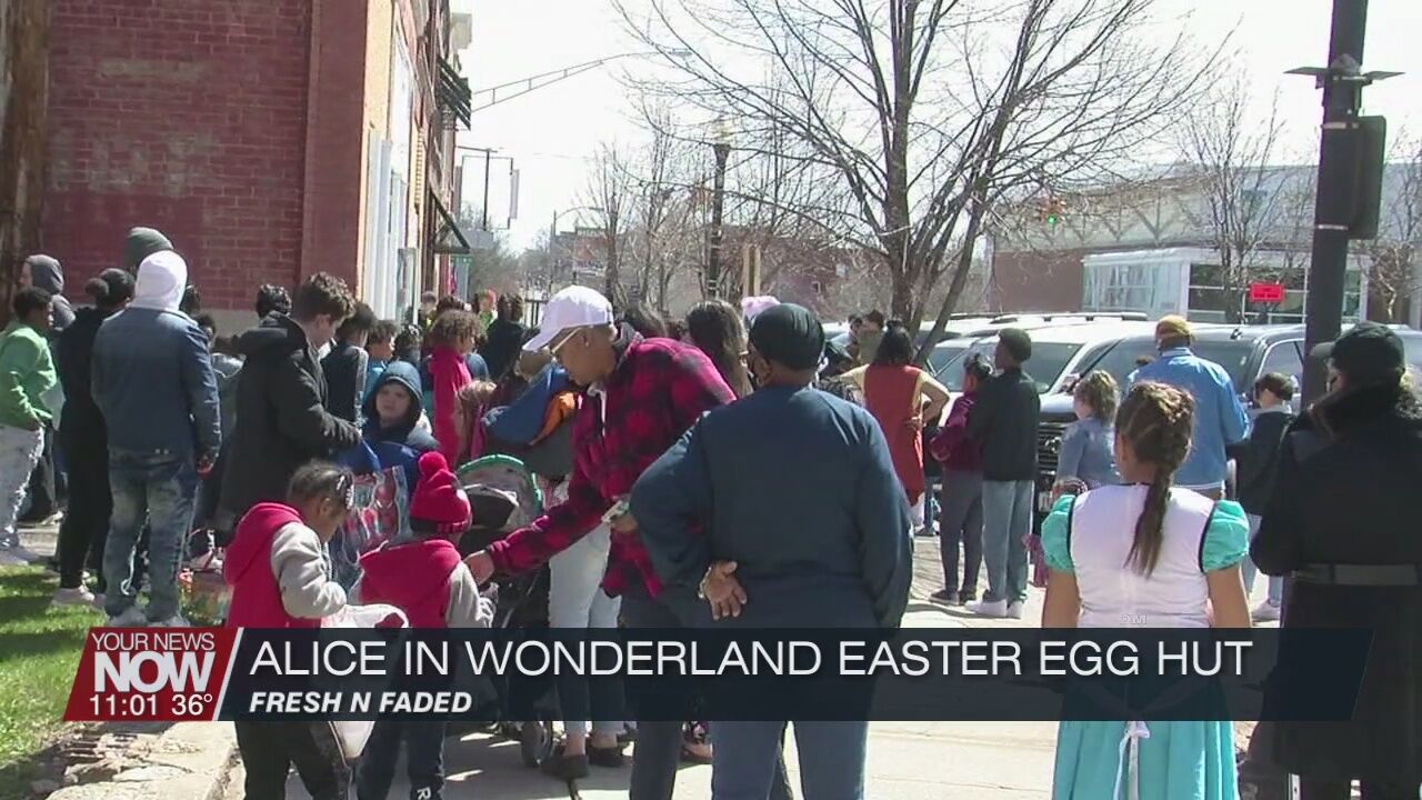 Fun times had at Alice in Wonderland themed Easter Egg Hunt